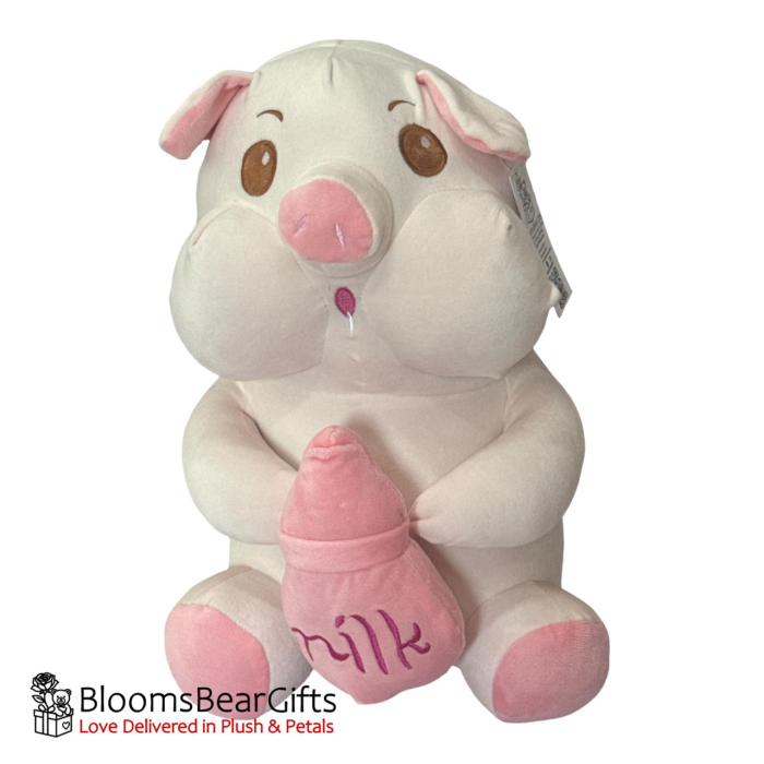 milky piggie plush